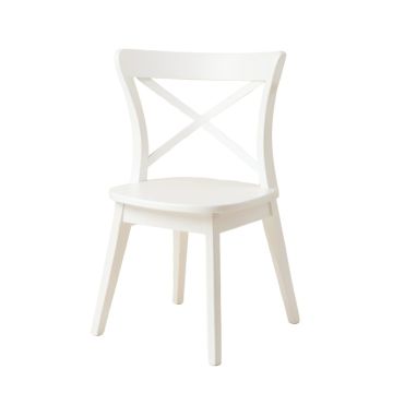 Reed Arc Dining Chair - White