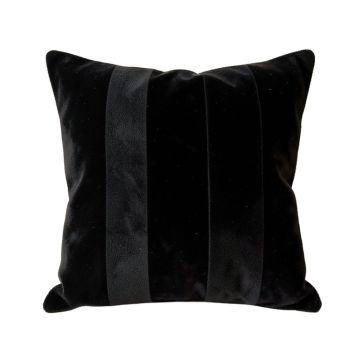 Alder Bluff Filled Accent Pillow - Black