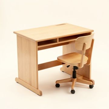 Brunman Wooden Student 31.5 '' Writing Desk With Hutch And Chair Set (synthetic illustration; no displayed measurements)