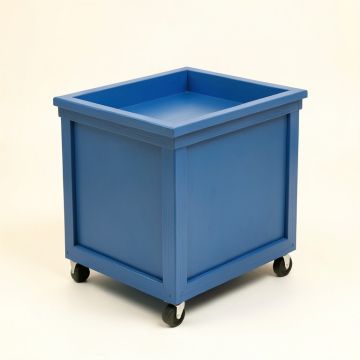 Willow Brook Empty Rolling Workshop Cart - Blue (synthetic illustration; no displayed measurements)