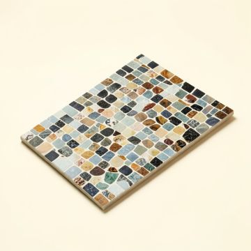 Grand Seashell Novelty Mosaic Wall & Floor Tile (synthetic illustration; no displayed measurements)