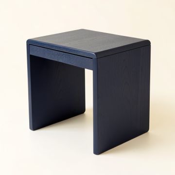 Flint Branch Side Table - Navy (synthetic illustration; no displayed measurements)