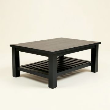 Linden Bend Coffee Table - Black (synthetic illustration; no displayed measurements)