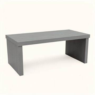 Pine Dell Desktop Monitor Riser - Gray (synthetic illustration; no displayed measurements)