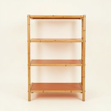 Ridge Branch Empty Seed-Starting Shelving Unit Without Lights - Terracotta (synthetic illustration; no displayed measurements)