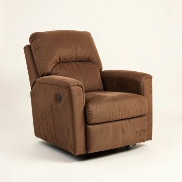 Anvith 33 '' Wide Velvet Power Lift Assist Standard Recliner (synthetic illustration; no displayed measurements)