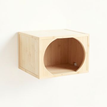 Laurel Dale Wall-Mounted Cat Perch - Ivory (synthetic illustration; no displayed measurements)
