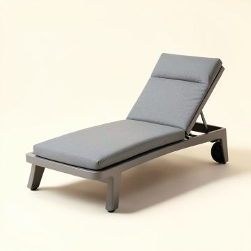 Reclining Sun Lounger Set (synthetic illustration; no displayed measurements)
