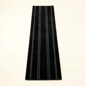 Flint Brook Narrow Runner Rug - Black (synthetic illustration; no displayed measurements)