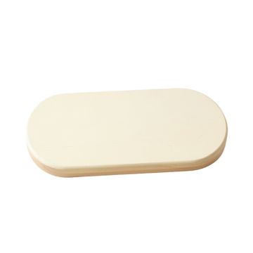 Linden Bend Cutting Board - Cream