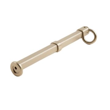 Lipson Round Urn Adjustable Single Curtain Rod
