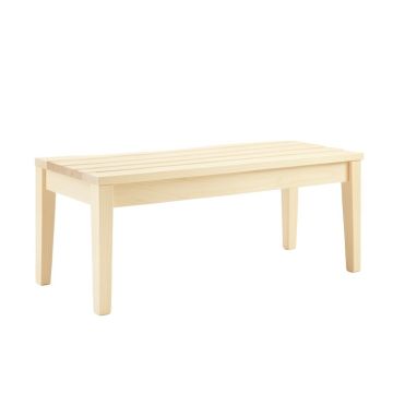 River Brook Indoor Bench - Ivory