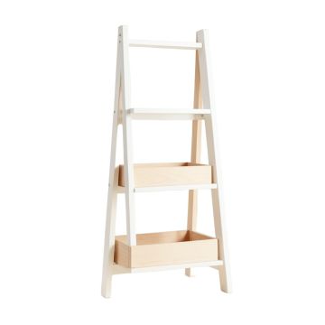 River Bluff Empty Vertical Garden Frame - White