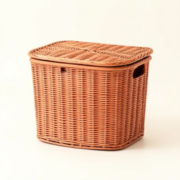 Pine Bluff Laundry Hamper - Terracotta (synthetic illustration; no displayed measurements)