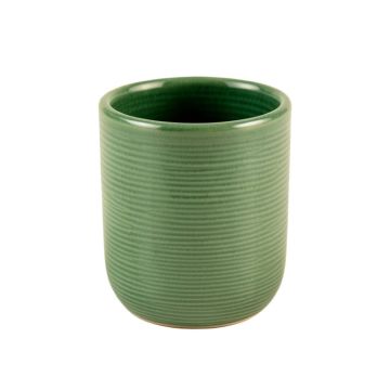 Meadow Brook Empty Candle Holder - Green
