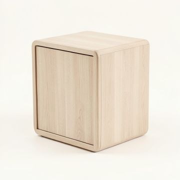 Reed Falls Side Table - Beige (synthetic illustration; no displayed measurements)