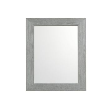 Slate Branch Framed Wall Mirror - Gray