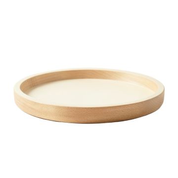 Fern Bridge Serving Tray - Cream