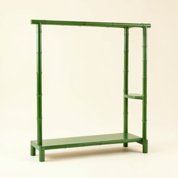 Summit Bend Empty Garment Rack - Green (synthetic illustration; no displayed measurements)