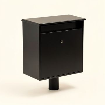 Post Mounted Mailbox (synthetic illustration; no displayed measurements)