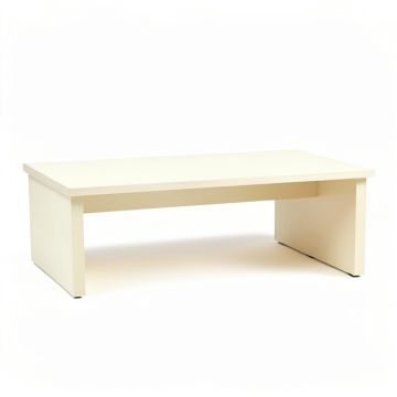 Wren Dell Desktop Monitor Riser - Ivory (synthetic illustration; no displayed measurements)