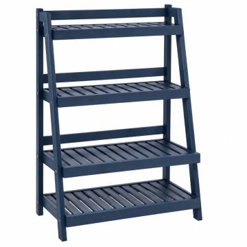 Alder Bluff Empty Seed-Starting Shelving Unit Without Lights - Navy