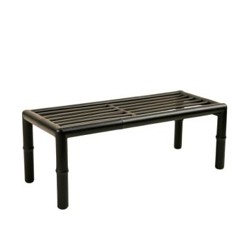 Fern Canyon Indoor Bench - Black