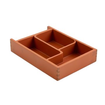 Maple Bend Empty Pantry Drawer Organizer Insert - Terracotta (synthetic illustration; no displayed measurements)