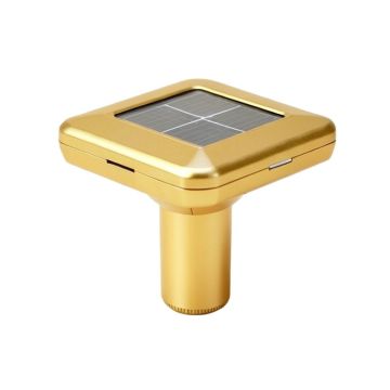 Gold Solar Powered Integrated Led Pathway Light