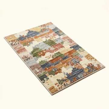 Absalon Abstract Tufted Multicolor Area Rug (synthetic illustration; no displayed measurements)