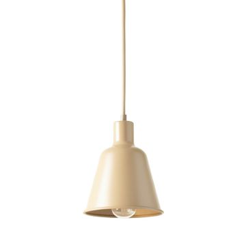 Field Canyon Pendant Light Suspended From One Plain Cable - Beige