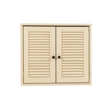 Summit Crest Wall-Mounted Entry Cabinet - Beige
