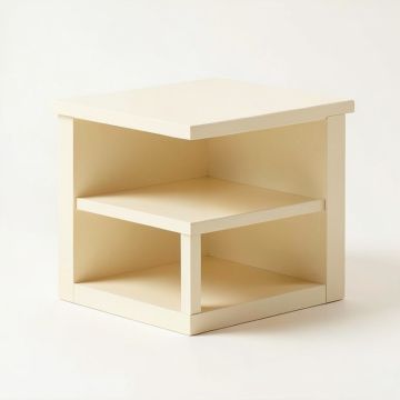 Heath Bend Empty Coffee-Station Organizer - Cream (synthetic illustration; no displayed measurements)