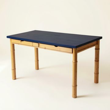 Reed Crossing Empty Workshop Workbench - Navy (synthetic illustration; no displayed measurements)