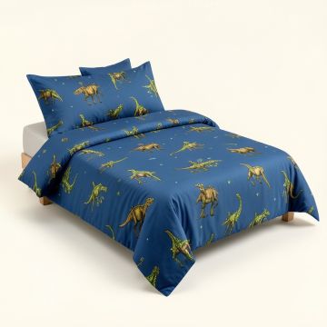 Wildkin Dinosaur Land Comforter Set (synthetic illustration; no displayed measurements)
