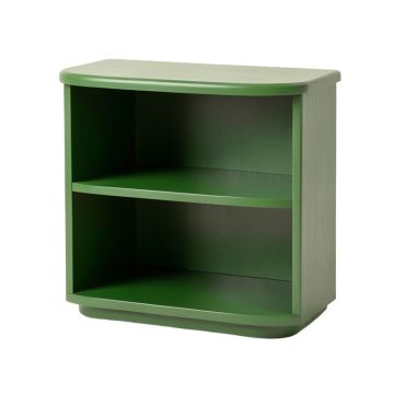 Ridge Arc Low Bookcase - Green