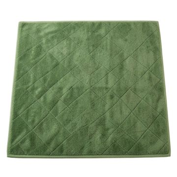 Cliff Canyon Bath Mat - Green