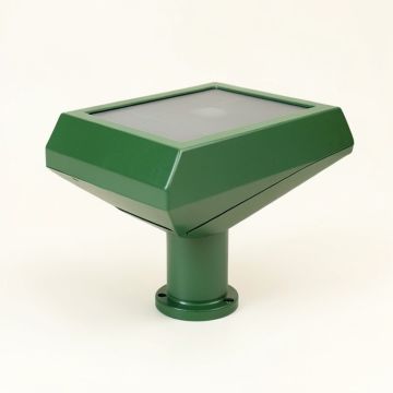 Green Solar Powered Integrated Led Pathway Light (synthetic illustration; no displayed measurements)