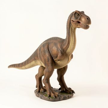 Scaled Jurassic Brachiosaurus Dinosaur Statue (synthetic illustration; no displayed measurements)
