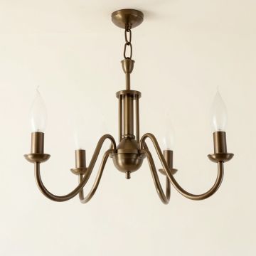 Trista 6-Light Candle Style Globe Chandelier (synthetic illustration; no displayed measurements)