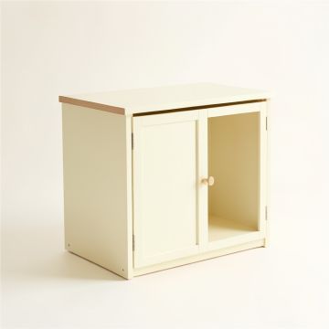 Stone Brook Freestanding Laundry Folding Counter - Ivory (synthetic illustration; no displayed measurements)
