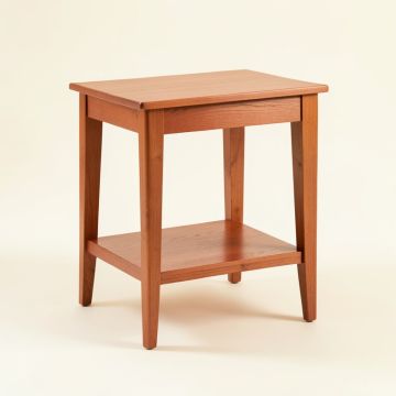 Elm Falls Side Table - Terracotta (synthetic illustration; no displayed measurements)