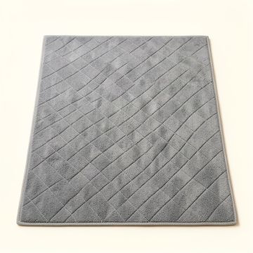 Ash Bluff Bath Mat - Gray (synthetic illustration; no displayed measurements)