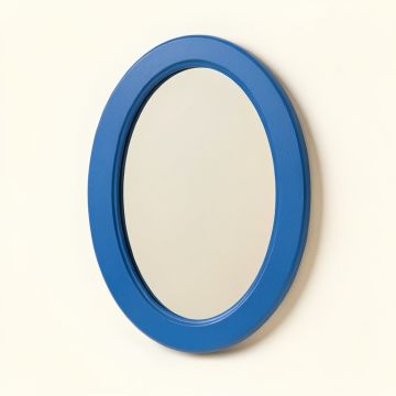 Bay Canyon Framed Wall Mirror - Blue (synthetic illustration; no displayed measurements)