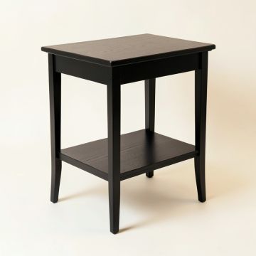 Glen Bluff Side Table - Black (synthetic illustration; no displayed measurements)