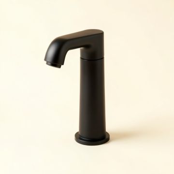 Waterfall Bathroom Sink Faucet With Drain Assembly (synthetic illustration; no displayed measurements)