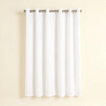 Gretchen Solid Semi-Sheer Grommet Single Curtain Panel (synthetic illustration; no displayed measurements)
