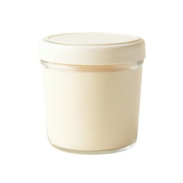 Bay Bridge Storage Canister With Lid - Cream