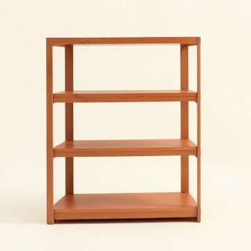 Hill Bluff Empty Seed-Starting Shelving Unit Without Lights - Terracotta (synthetic illustration; no displayed measurements)