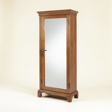 Quakertown Jewelry Armoire With Mirror (synthetic illustration; no displayed measurements)